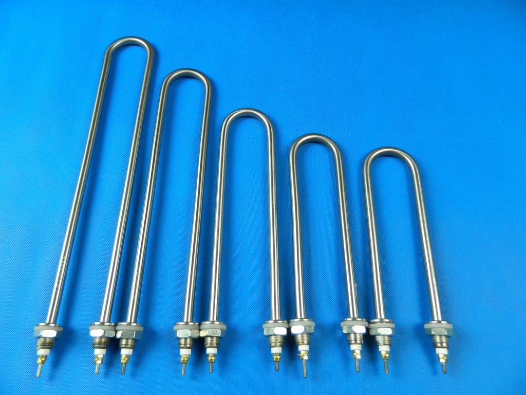 U shape heating tube