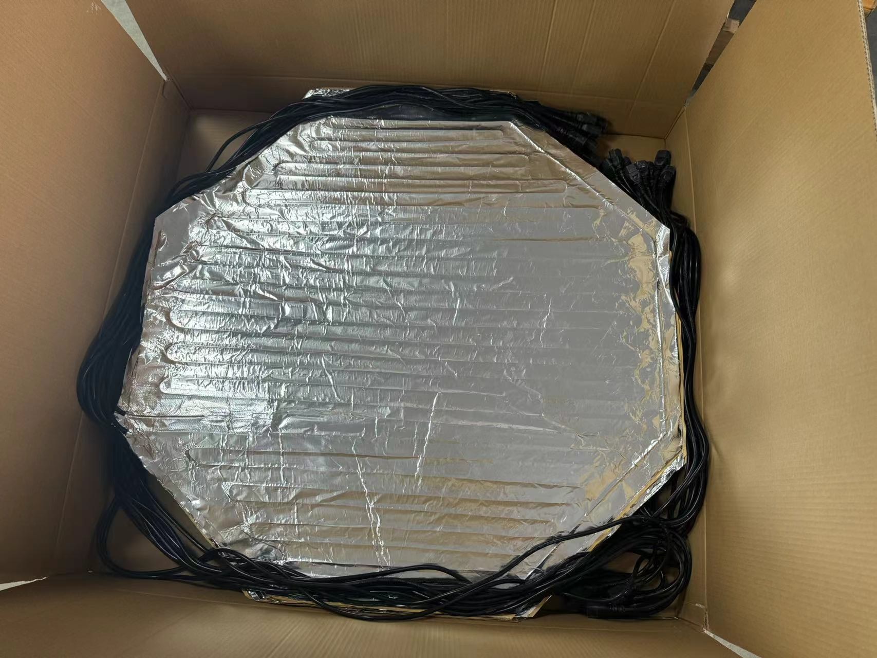 aluminum foil heater for IBC